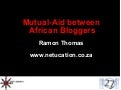Mutual Aid Between African Bloggers