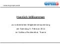 Mitgliederversammlung im Schloss Rechtenthal