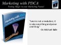 Marketing with PDCA 