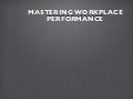 Managing Work-Life Balance: Increasing Personal Productivity