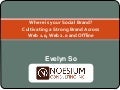 Where is Your Social Brand? Cultivating a Strong Brand Across Web 1.0, Web 2.0 and Offline.
