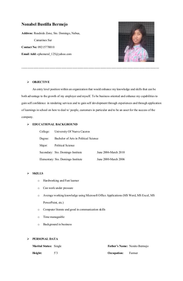 medical transcription resume format