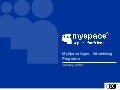 MySpace Apps Advertising Programs