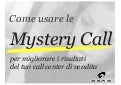 Mystery Call per le vendite