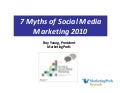 7 Social Media Marketing Myths