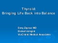 Thyroid: Dr. Dany Zayour