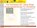 The Christmas CD : Santa Sings Personalized Songs For Christmas :: MyTunez.biz