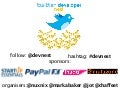 London Twitter Devnest 7 - WarbleCamp