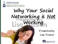 Why Your Social Networking is Not Working