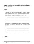 Naho Social Media Workbook