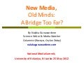 Nalaka Gunawardene  - New Media & Old Minds? - Univ of Kelaniya, 25 May 2012