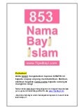 Nama2 bayi islami