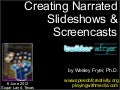 Create Narrated Slideshows and Screencasts