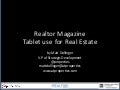 NAR Mobile Web, iPad, and Tablet webinar 