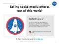 NASA and social media