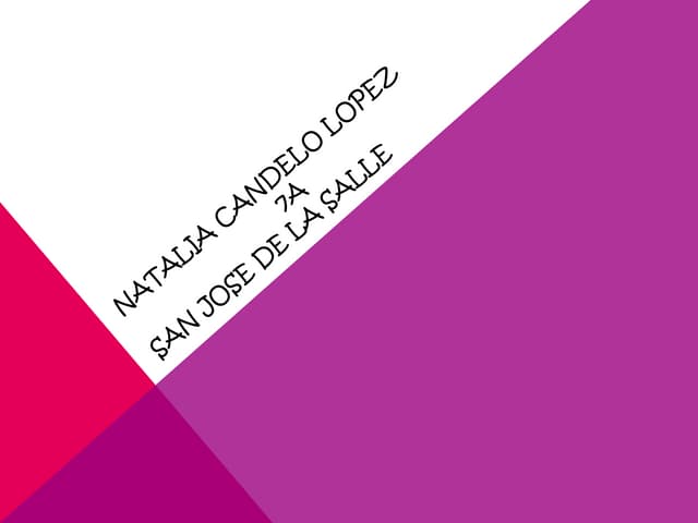 Natalia candelo lopez  7 a...