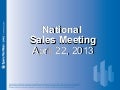 Sperry Van Ness #CRE National Sales Meeting 4-22-13
