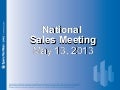Sperry Van Ness #CRE National Sales Meeting 5-13-13