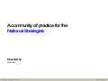National Strategies Presentation