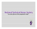 National Technical Honor Society Summer Conference 2011