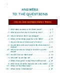Native American Family Tree - Q&A Book