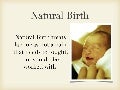 Natural Birth