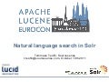 Natural Language Search in Solr