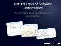 Natural Laws of Software Performance