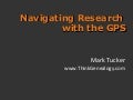 Navigating Research with the Genealogical Proof Standard