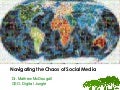 Social Media Event - Navigating the Chaos of Social Media