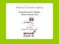 NCA  research on online discount websites