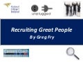 Recruiting Great People 