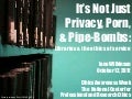 It&rsquo;s not just privacy, porn, and pipe-bombs: Libraries and the ethics of service