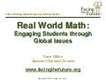 NCTM New Orleans - Real World Math