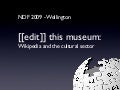 National Digital Forum [[edit]] this museum 