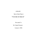 Ndu Senior Advertising Project | Anti Terrorism 2nd Version
