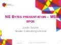 Ne Bytes Presentation August 2010