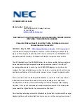 Nec display solutions adds 23 inch led-backlit monitor with ips panel to multisync ea series
