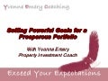 Setting powerful goals for a Prosperous Portfolio