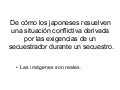 Negociacion japonesa