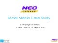 Social Media Marketing Case Study: Neo Cricket