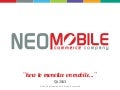 Neomobile  - Company presentation 2013