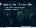 Nonprofit Mapping at Net2DC Meetup