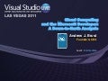 Cloud Computing and the Microsoft Developer - A Down-to-Earth Analysis