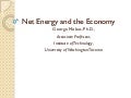 Net Energy And The Economy