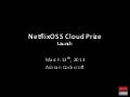 Netflix Cloud Prize Launch
