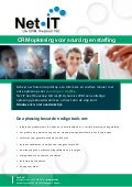 CRM voor sourcing en staffing - productfiche Net IT