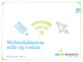 Nettredaktørens rolle og verden