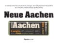 Neue Aachen Typeface by Jim Wasco