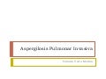 Aspergilosis Pulmonar Invasiva